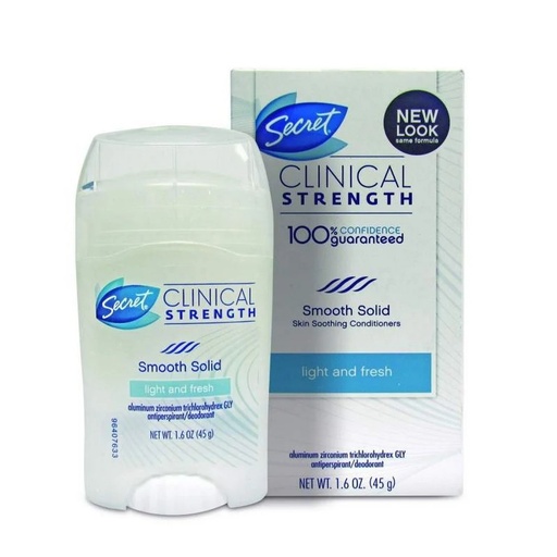 [037000174233] Secret Clinical Strength Desodorante en Barra 45 g