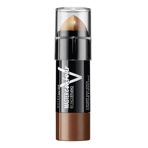 [3600531319670] Maybelline Master Contour Stick 2en1 para Contornos Define & Ilumina 02 Medium Barra 7g