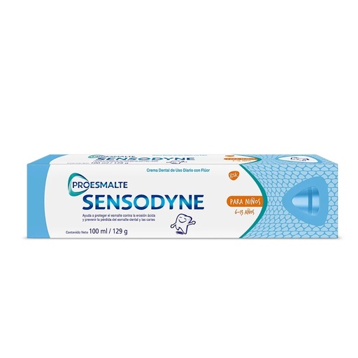 [7794640172410] Sensodyne Proesmalte Crema Dental Niños 6-13 años 100 mL GSK