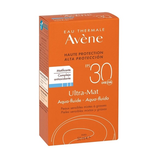 [3282770104608] Avène Ultra Mat Fps 30 Bloqueador Matificante 50 mL Pierre Fabre