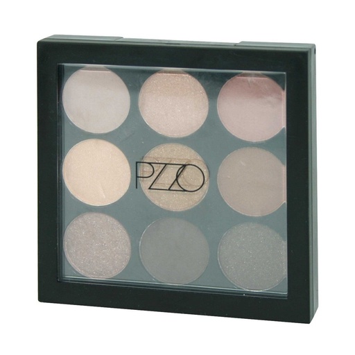 [7804907915367] Petrizzio Set Sombras de Ojos x 9 Brown