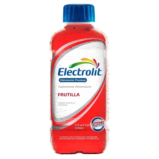 [7502268541644] Electrolit Bebida Hidratante Frutilla 625 mL