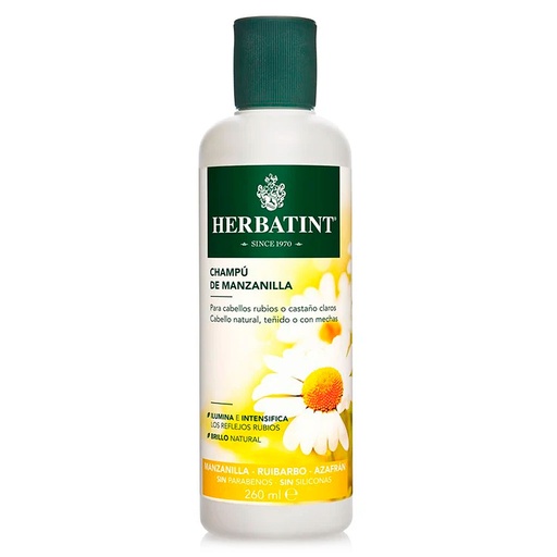 [8016744806190] Herbatint Manzanilla Shampoo 260 mL