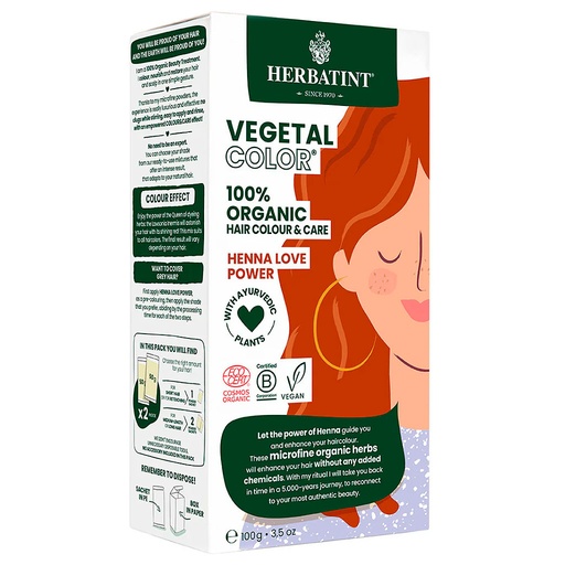 [8016744803083] Herbatint Love Power Henna Temporal 100 g
