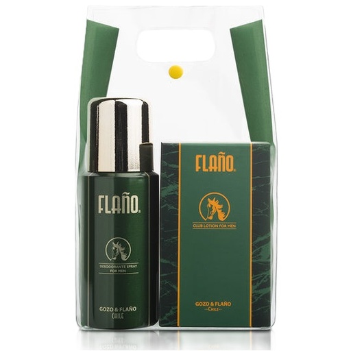 [7804948112039] Flaño Loción 120 mL + Desodorante Spray 140 mL