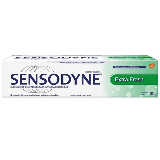 [7896015527730] Sensodyne Extra Fresh Pasta de Dientes 90 g Glaxosmithkline
