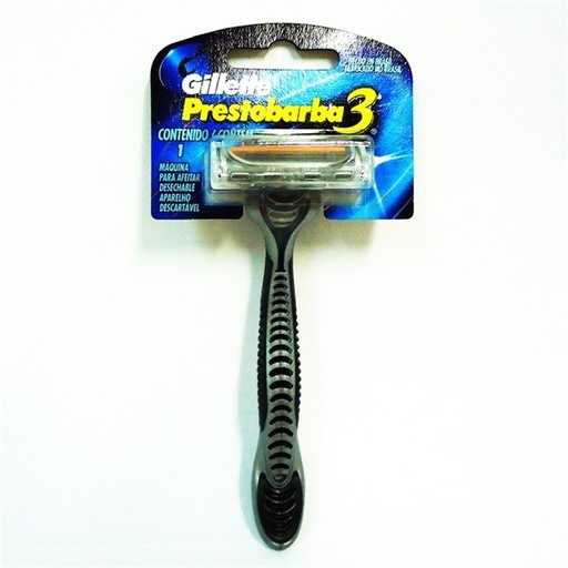 [7702018880409] Gillette Prestobarba 3 Pack 1 Unidad P&G