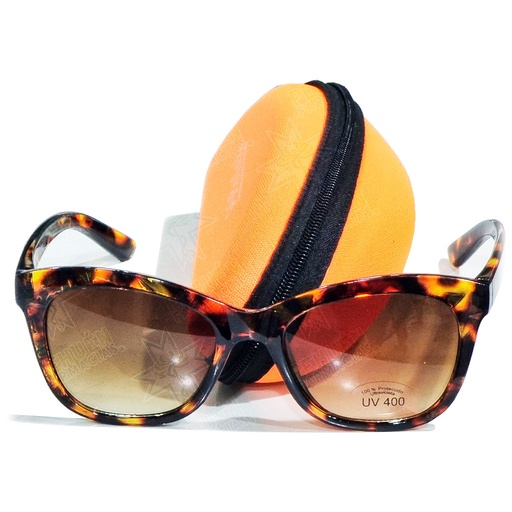 [7804669530488] Lentes de Sol Retro Leopardo Protección UV 400 V-Polak