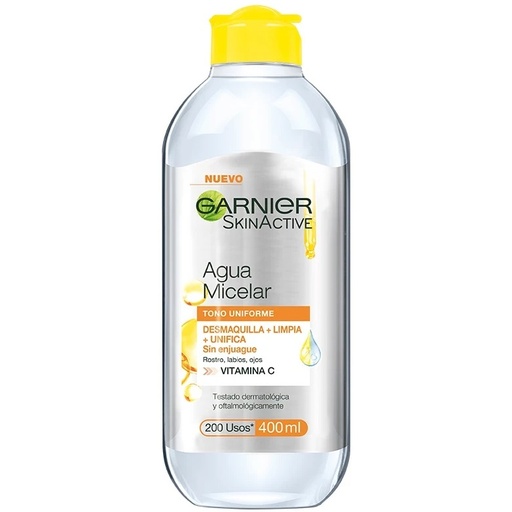 [7509552842319] Garnier Agua Micelar Tono Uniforme 400 mL L'oreal