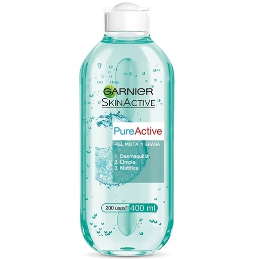 [3600541594937] Garnier Agua Micelar Pure Active 400 mL L'oreal