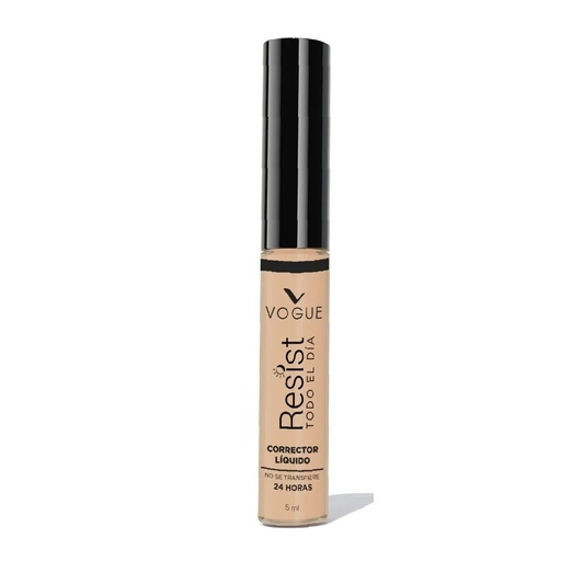 [7509552840285] Vogue Corrector Líquido Resist Todo el Día Pétalo 24h 5 mL