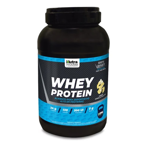 [7809576419383] Whey Protein Polvo Sabor Vainilla Galleta 850 g NutraPharm