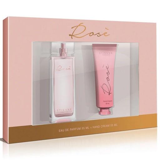 [7804902042655] Rosé Eau de Parfum Spray 55 mL + Crema Manos 55 mL Etienne