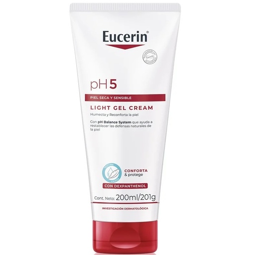 [4005900951526] pH5 Gel Crema Light Piel Seca y Sensible 200 mL Eucerin