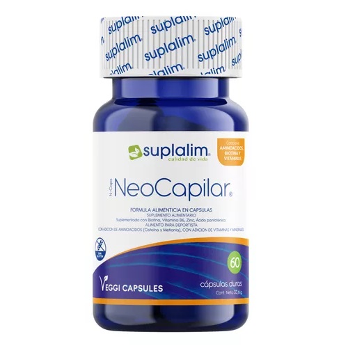 [7804616661432] NeoCapilar 60 Cápsulas Veggies Suplalim