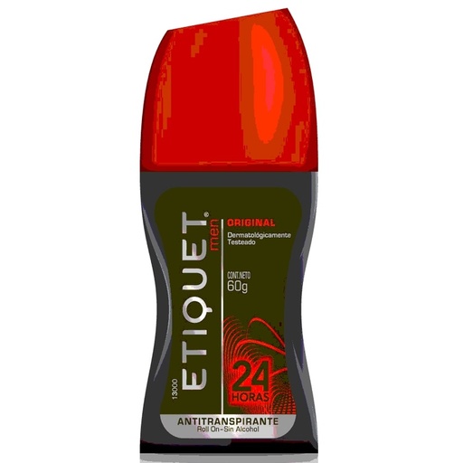 [7794490630511] Etiquet Men Original 24 h Antitranspirante Roll-On 60 g GSK
