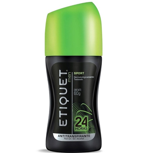 [7794640630507] Etiquet Men Sport 24 h Antitranspirante Roll-On 60 g GSK