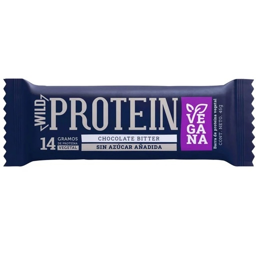 Wild Protein Barra de Proteína Chocolate Bitter 45 g