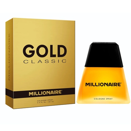 [7804902023715] Gold Classic Colonia Spray 60 mL Millionaire