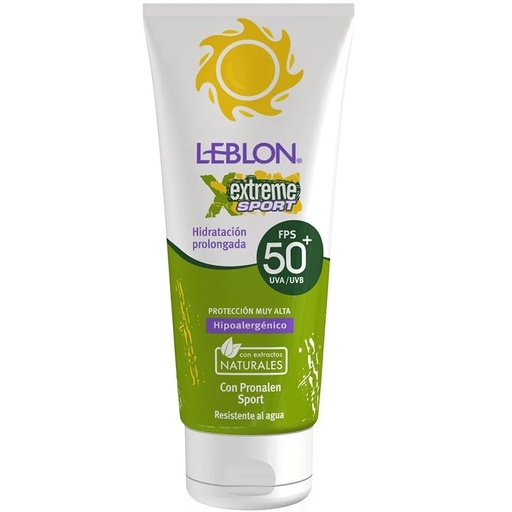 [7800004005192] Leblon Xtreme Sport Bloqueador Crema FPS 50+ 190 mL Maver