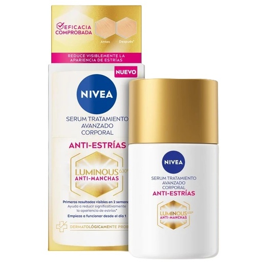 [4006000043944] Nivea Body Luminous 630° Serum Corporal Anti Manchas y Estrías Luminous 100 mL Beiersdorf