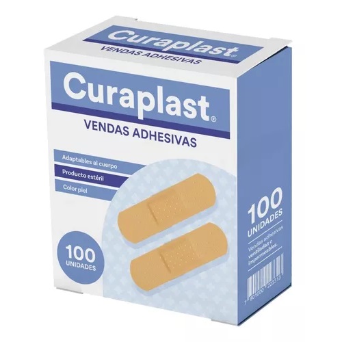 [7801000223313] Curaplast Parches Curita Clásicos 100 Unidades
