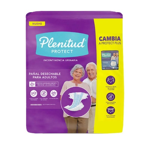 [7794626011177] Plenitud Protect 8 Pañales para Adulto Talla XG