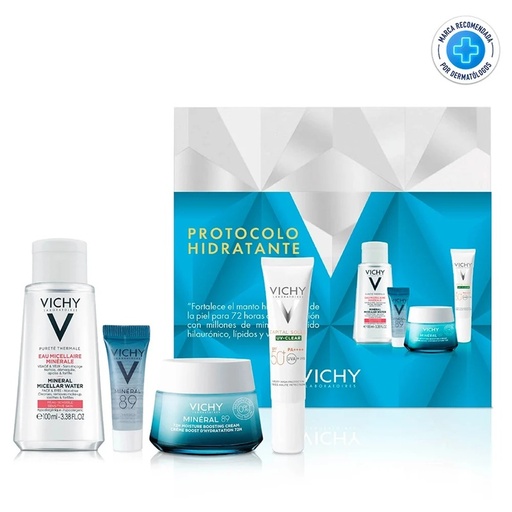 Liftactiv Mineral 89 Protocolo Hidratante 4 Productos Vichy