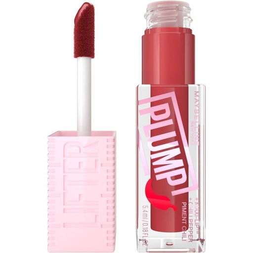 [041554081879] Maybelline Brillo Labial Lip Lifter Plump 006 Hot Chili