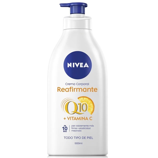 [4005900491060] Nivea Crema Corporal Reafirmante Q10 + Vitamina C Todo Tipo de Piel 1000 mL