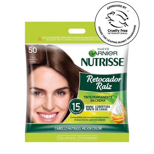 [8901526566044] Garnier Nutrisse Retocador de Raíz 50 Castaños Claros