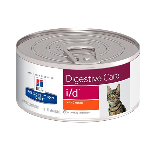 [052742462806] Digestive Care I/D Gatos en Recuperación 156 g Hills Prescription Diet