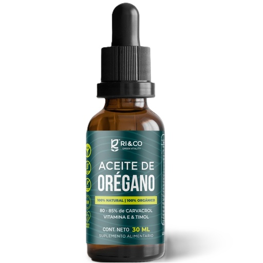 [0731416414159] Aceite de Orégano Orgánico 30 mL RI&CO
