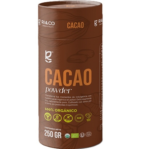 Cacao Powder en Polvo 250 g Ri&CO