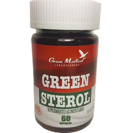[7891033757312] GreenSterol Fitoesteroles + Levadura Roja 60 Cápsulas Green Medical