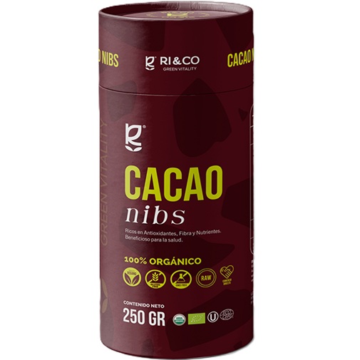 [731416414005] Cacao Nibs 250 g Ri&CO