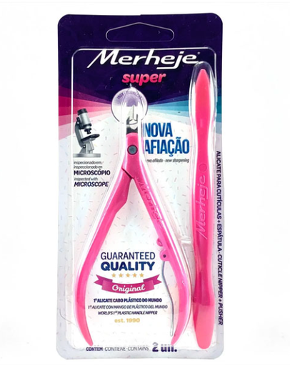 [7896075758402] Merheje Alicate Cutículas + Pinza Cejas