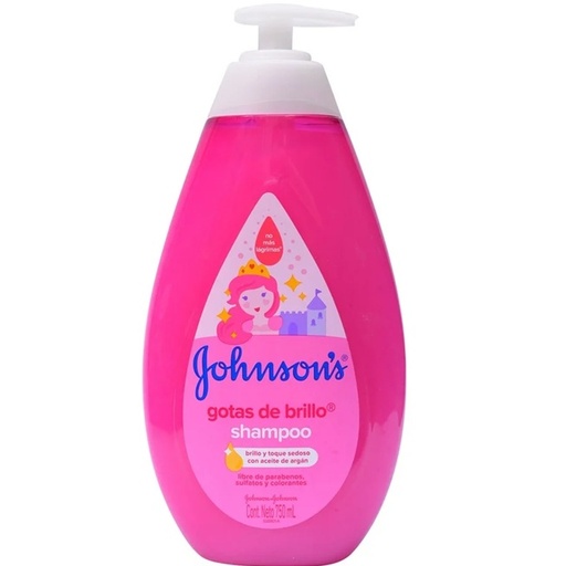 [7702031293378] Johnson's Baby Gotas de Brillo Shampoo 750 mL Johnson & Johnson