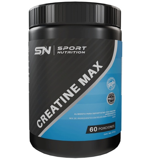 [737186232825] Creatine Max 300 g Creatina Sin Sabor Monohidratada Sport Nutrition