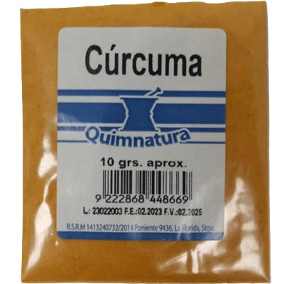 [9222868448669] Cúrcuma Polvo 10 g Q-NAT