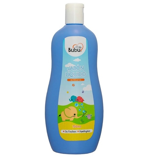 [7805633016465] Bubu Jabón Líquido de Glicerina 750 mL