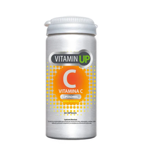 [7804637361298] Vitamin UP Vitamina C Liposomal 1000 mg 60 Cápsulas NewScience