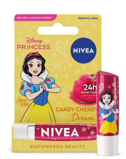 [4006000157276] Nivea Protector Labial Princess Candy Cherry Dream 4,8 g