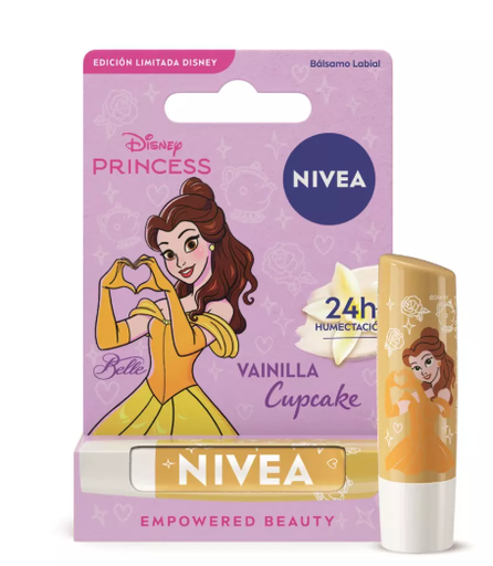 [4006000157290] Nivea Protector Labial Princess Vainilla Cupcake 4,8 g
