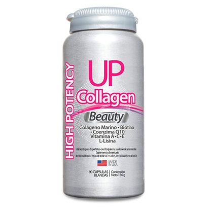 [7804637361045] UP Collagen Beauty High Potency 90 Cápsulas Blandas Newscience