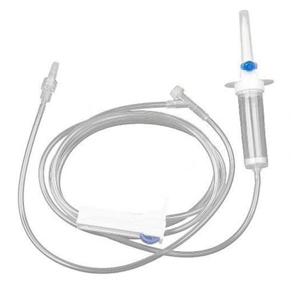 [7804626380521] Bajada de Suero Set de Infusión Macrogoteo con Venteo 20 gotas/mL MedicalTek