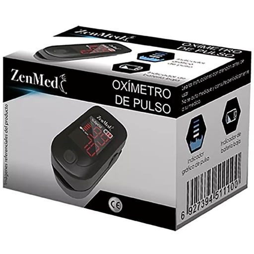[6927394511100] Oxímetro Saturómetro de Pulso Zenmed