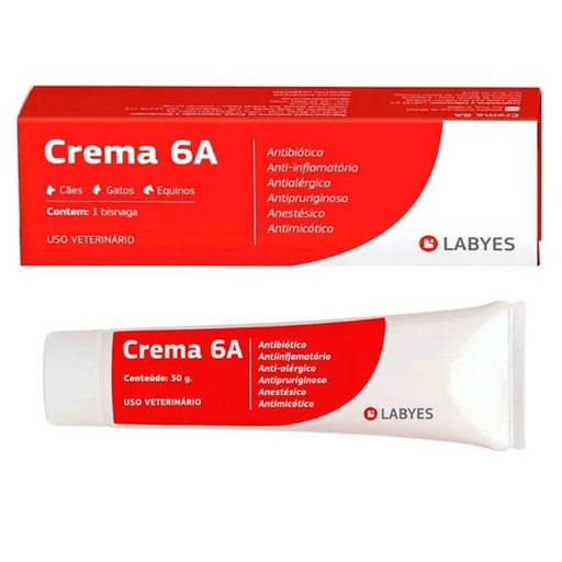 [7798176420472] Crema 6A Gato/Perro/Caballo 30 g Labyes