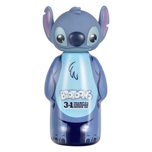 [7804915523325] Biotoons Stitch 3en1 Shampoo- Gel de Ducha- Acondicionador 300 mL Gelatti