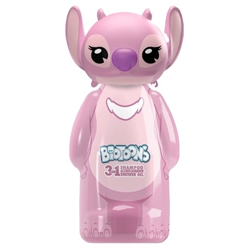 [7804915531672] Biotoons Stitch Angel 3en1 Shampoo- Gel de Ducha- Acondicionador 300 mL Gelatti